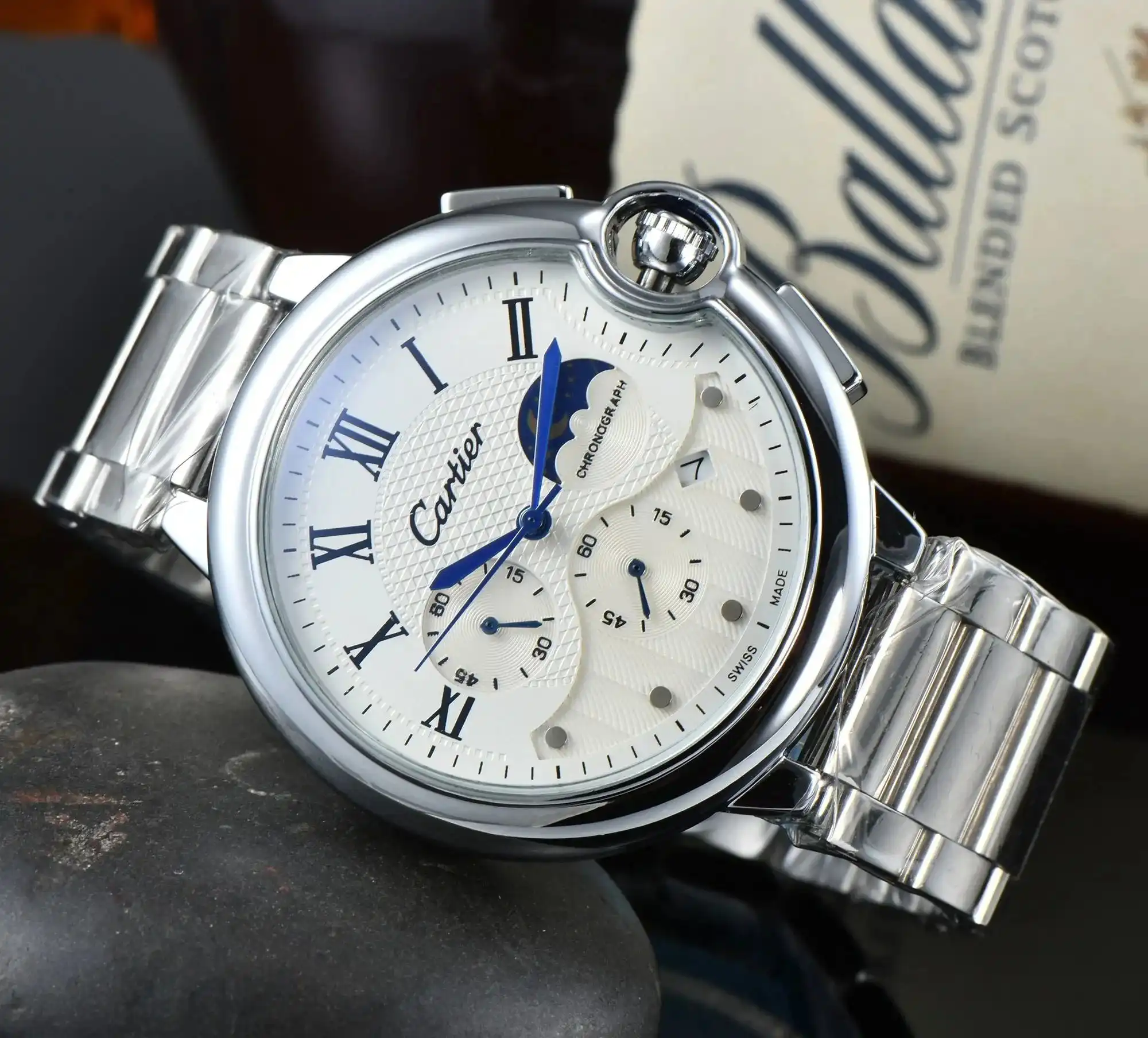 Cartier Santos and Ballon Bleu Watches [40 styles] view 4