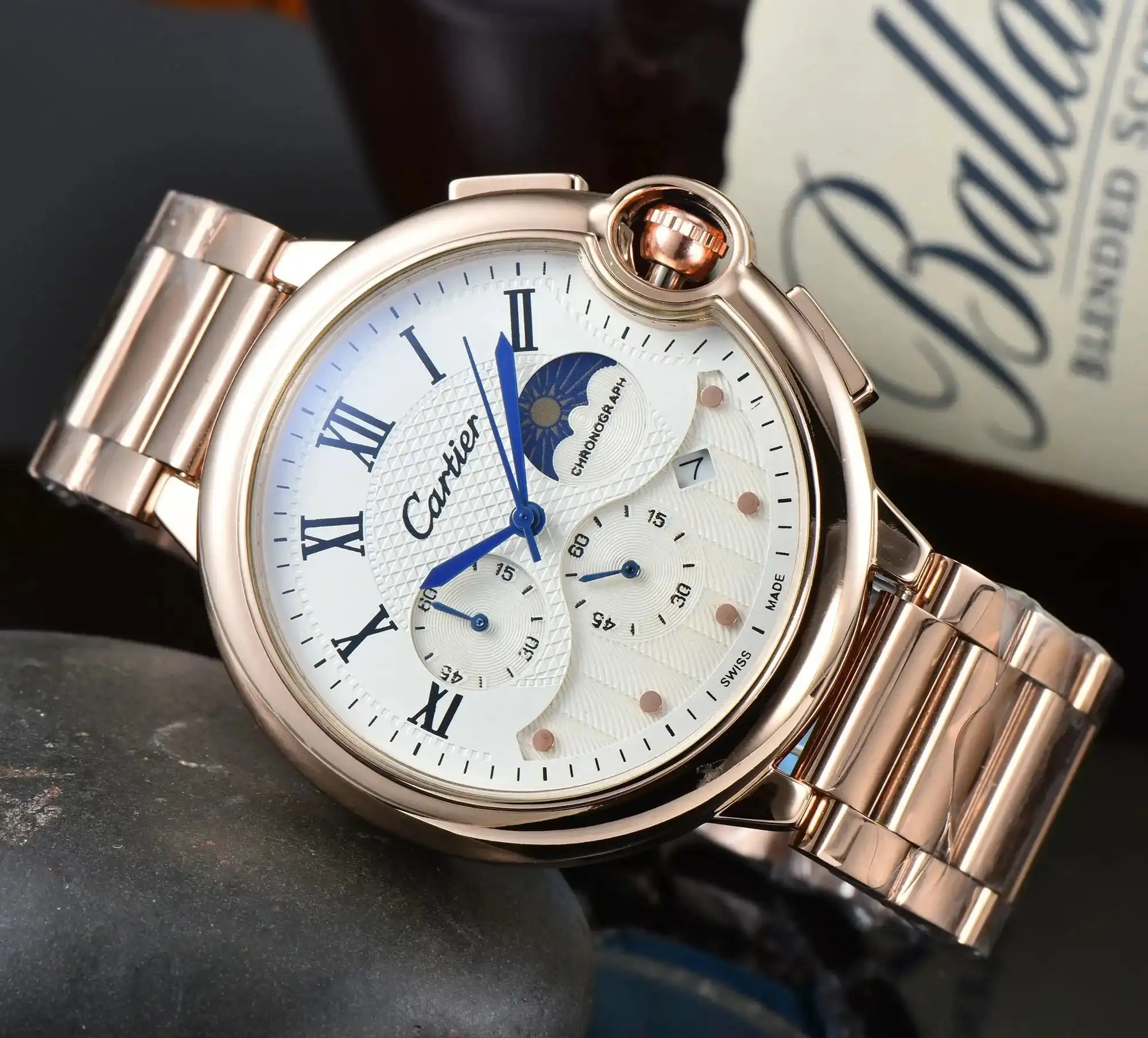 Cartier Santos and Ballon Bleu Watches [40 styles] view 5