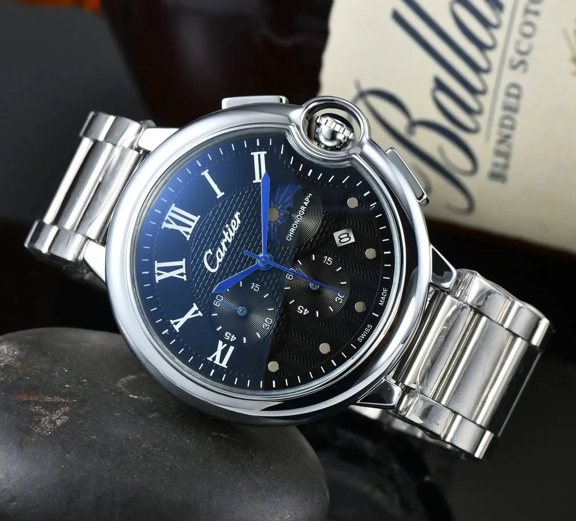 Cartier Santos and Ballon Bleu Watches [40 styles] view 7