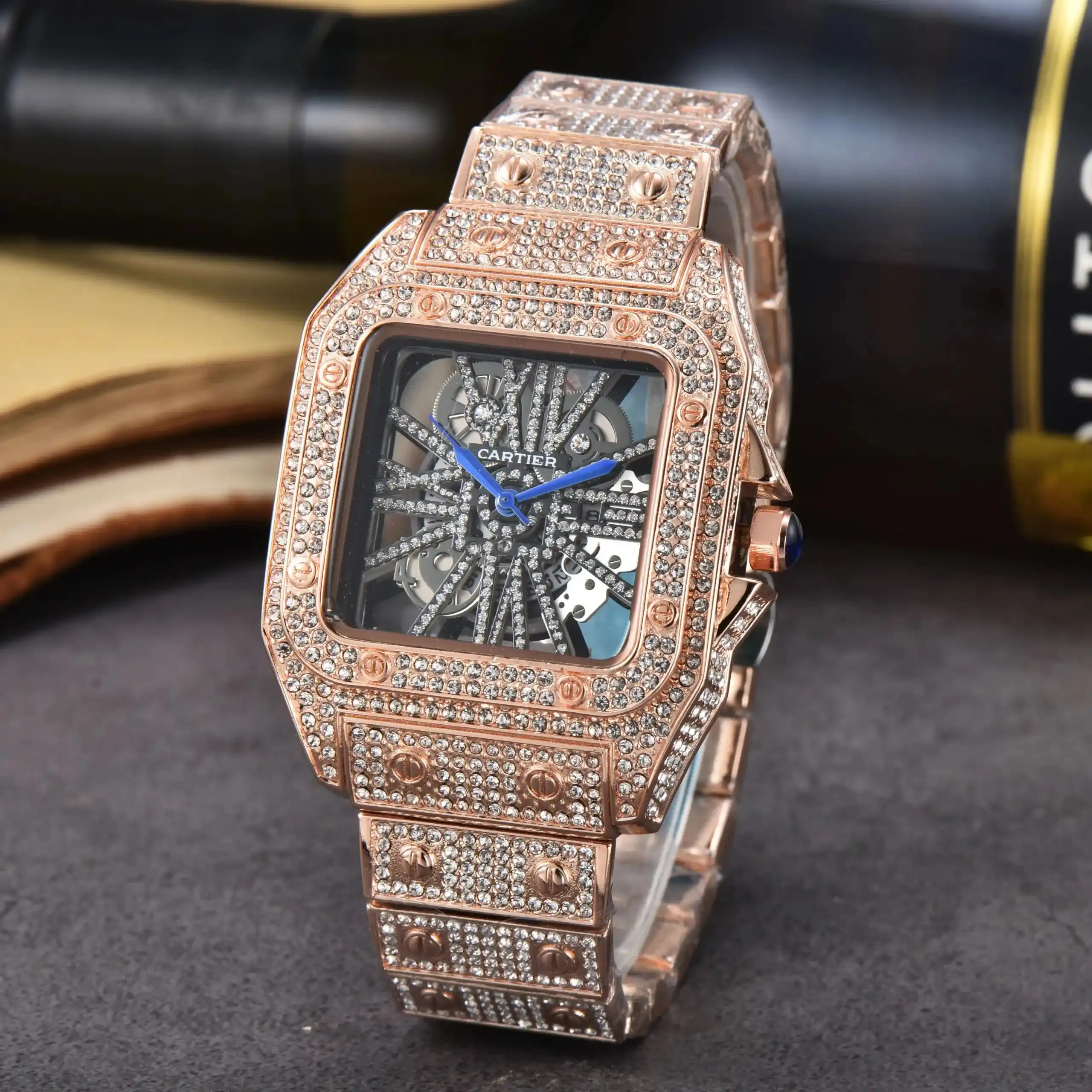 Cartier Santos and Ballon Bleu Watches [40 styles] view 8