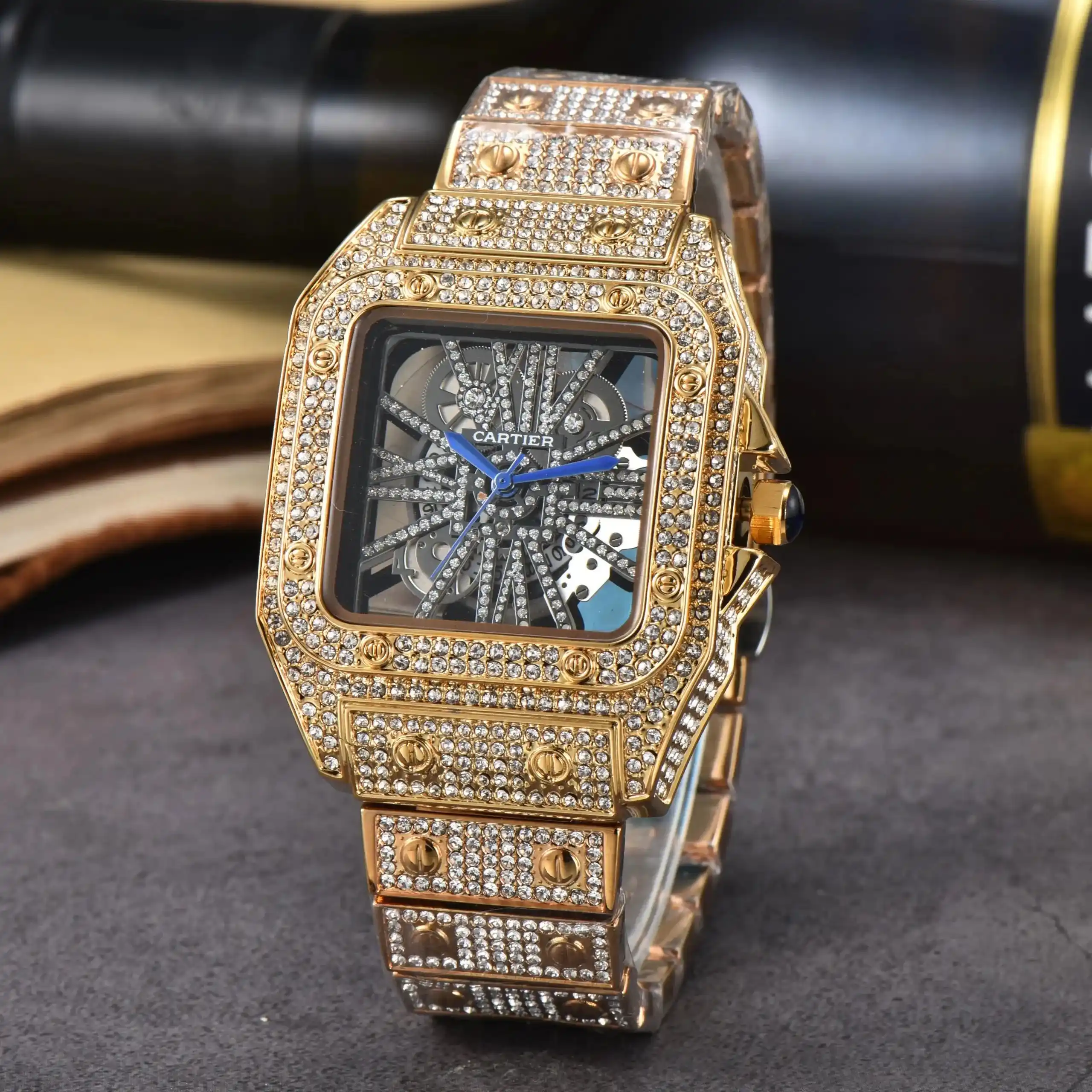 Cartier Santos and Ballon Bleu Watches [40 styles] view 9